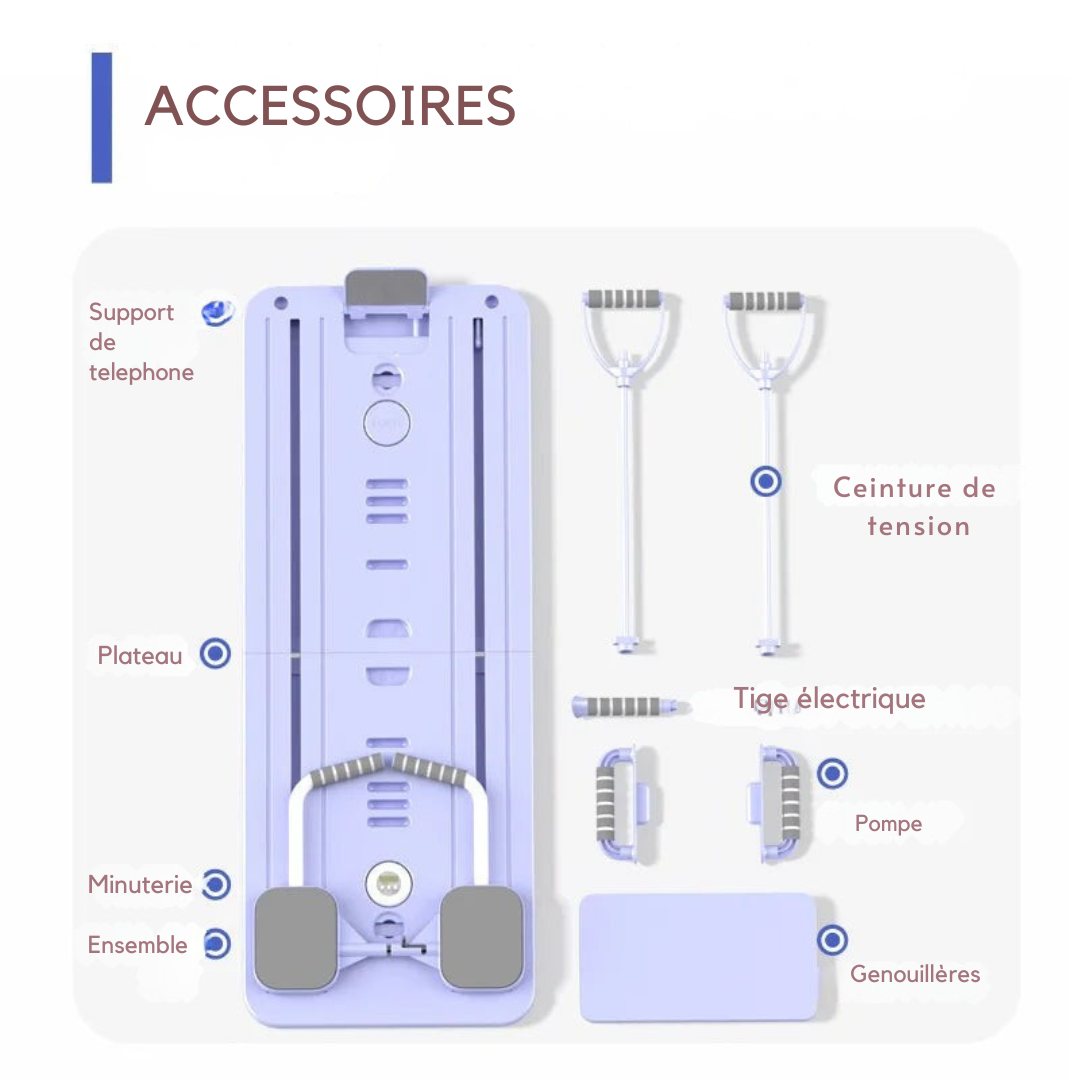 Plateau de Pilates multifonction – LAUVIA